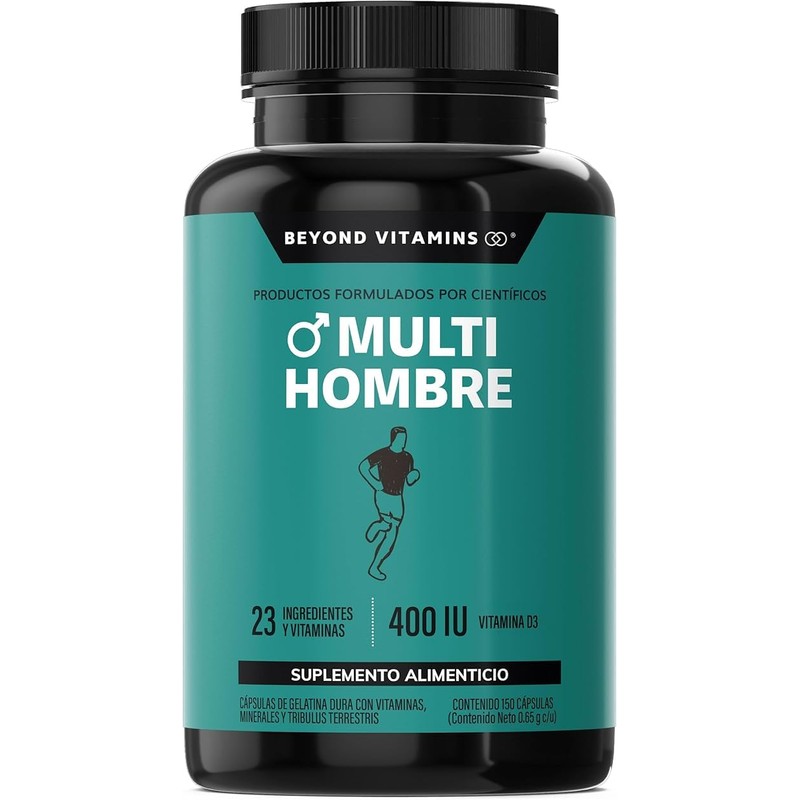 Multi Vitaminas para Hombres | Vitaminas A B1 B2 B3