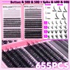 Cluster Lashes Kit Lash Clusters Kit 3 Boxes Cluster Lashes