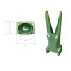 1 - fits Style Super V Backhoe, Excavator Rock Bucket