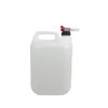 Lubrisolve 5 Litres HDPE Jerrycan and dispensing lever tap (38mm)