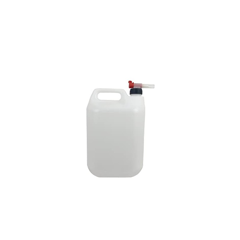 Lubrisolve 5 Litres HDPE Jerrycan and dispensing lever tap (38mm)