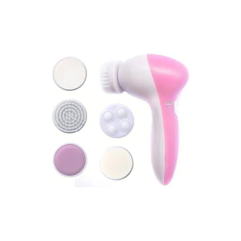 Cepillo Facial Limpieza 5en1 Exfoliante Rostro Belleza