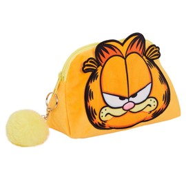 Garfield Make Up Bag for Women Teen Girls Cat Cosmetic Travel Toiletries Bag Pencil Case