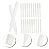 NUOBESTY 20pcs Erasable Liquid Chalk Markers for and Smooth Writing