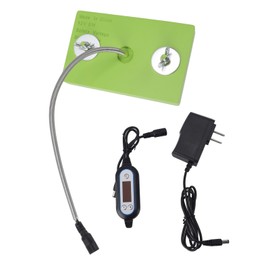 Bird Warmer, Adjustable Temperature Heater for Bird Cage, Multi Functional Pet Warmer, Keep Your Birds Warm with Material for Parrot, Hamster, Hedgehog (US Plug 110‑220V)