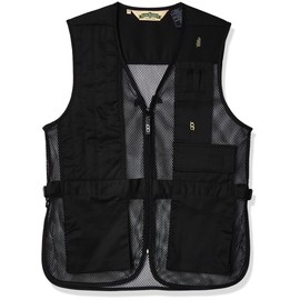 Bob-Allen Shooting Vest, Right Handed, Black, Large