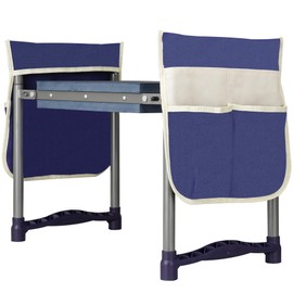 Garden Kneeler and Seat, 10.9" Wide Double-Sided Thick Knee Pad, Heavy-Duty Foldable Gardening Stool, 2 Large Tool Bags, Prevents Knee and Back Pain, Portable Garden Bench, Gifts for Women, Seniors