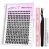 VEYESBEAUTY Eyelash Extensions Set, 5-Second Eyelash Clusters, Lashes, DIY Clusters,