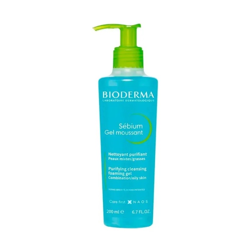 Bioderma Sebium Gel Moussant 200 Ml