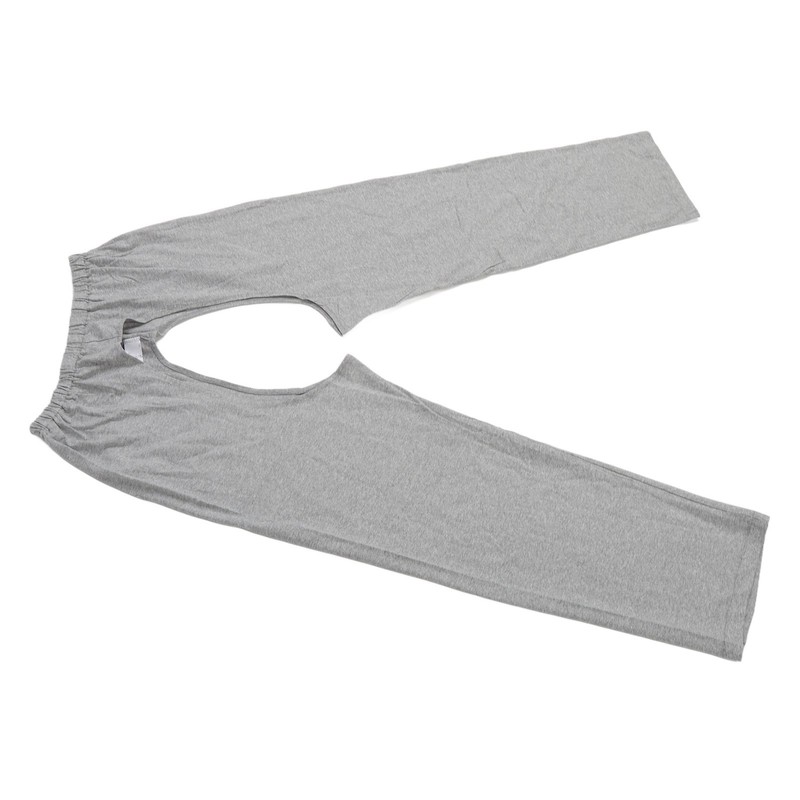Urinary Incontinence Care Pants Front Rear Crotch Opening Elderly Nursing