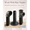 Niubid 30 Pack 3/4 Inch Cast Iron Pipe Fittings (10