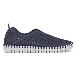 Ilse Jacobsen Womens Tulip Slip-On Shoes Blue 5 UK
