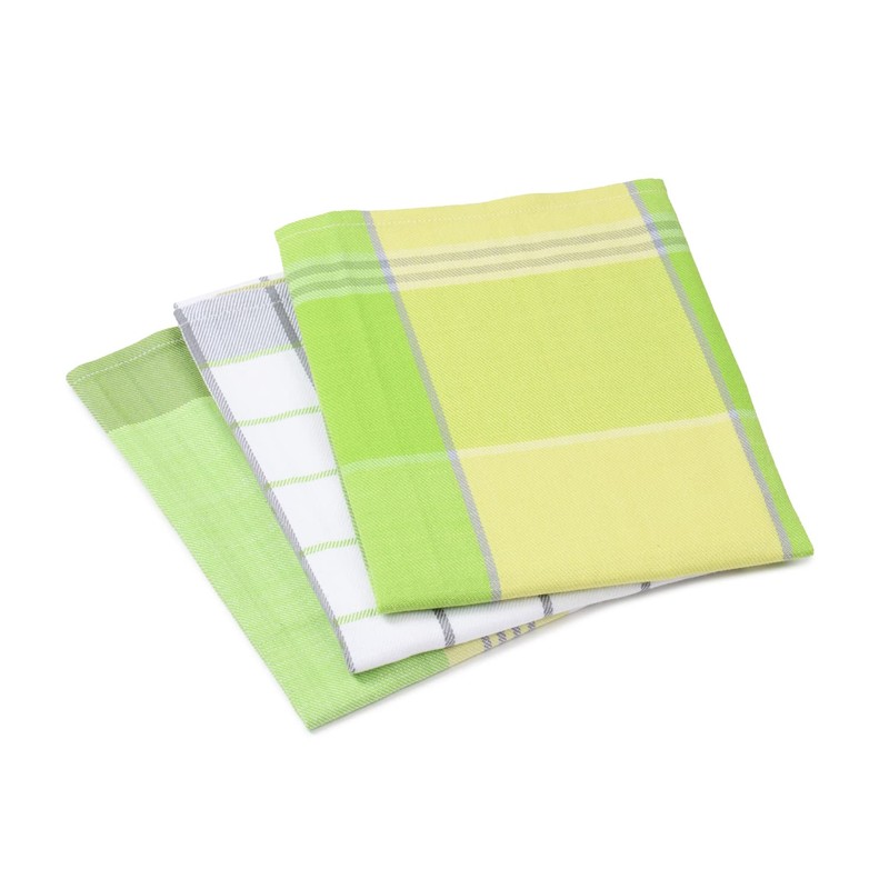 Gözze - Set of 3 Tea Towels, 100% Cotton, High