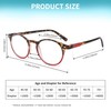 25DU Reading Glasses for Women - Blue Light Blocking Ladies