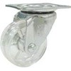 yu-ei Skeleton Casters Freely Car Diameter Polycarbonate Car Red