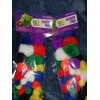 Pom Poms Arts-Craft. Multicolor. Small-Large. 2bags. 200 Total. New
