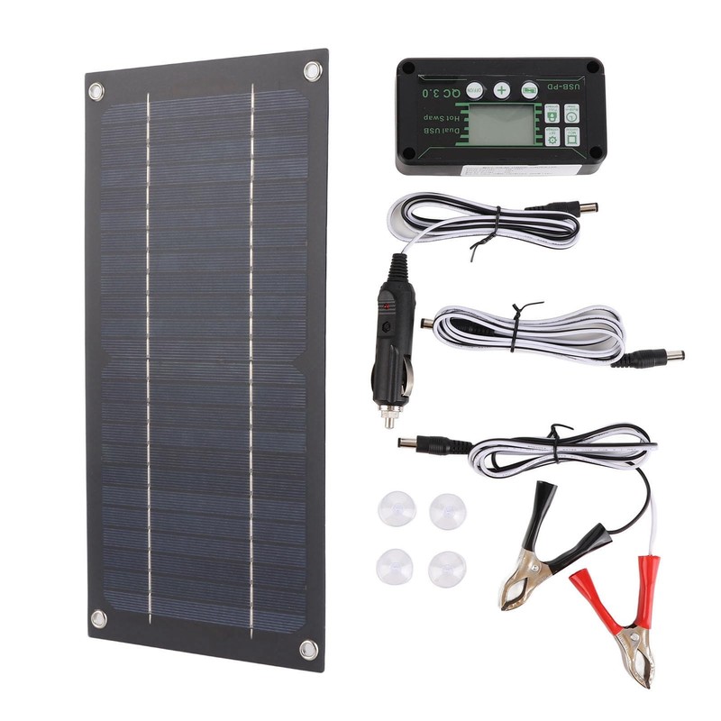 Solar Panel Charger, 600W Solar Panel Monocrystalline 100A Solar Charge