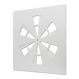 Magnetic Ceiling Vent Cover Square Adjustable Vent Cover for 24"x24" Flat Office Ceiling Vents, Conditioner or Heat Air Deflector for Office HVAC Systems Stylish & Functional