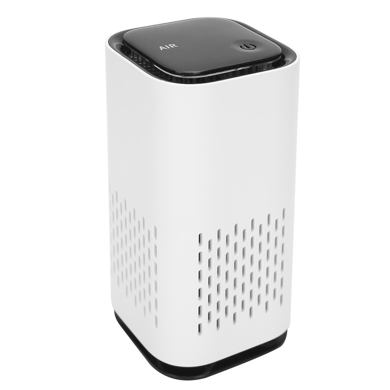 Mini Air Purifier Cleaner Mute Negative Ion Filter USB Power