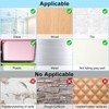 SUZLFTDZSW Shower Caddy Adhesive Replacement, Strong Adhesive Sticker Hooks for