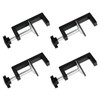 Clamps Metal Fittings, U-Shaped Bracket Clamp, C-Shape, Fixing Hardware, Set