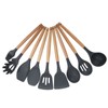 9Pcs set Silicone Kitchenware Kit NonStick Cooking Utensils Baking Tool