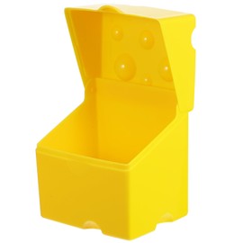 Alipis Cheese Slice Holder Cheese Keeper Sliced Cheese Storage Container Butter Block Preservation Box with Flip Lid