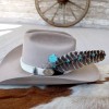 Willow Lane Hat Co. Turquoise Stone Hat Pin