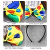 WUFGWBD 1 Clown Headband And 1 Clown Bow Tie, Cosplay