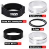 PQY 2.5 Inch Aluminum Quick Release V Band Clamp with