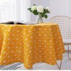 Tablecloths Cotton Linen Round Tablecloth Round Simple Style Twill Table