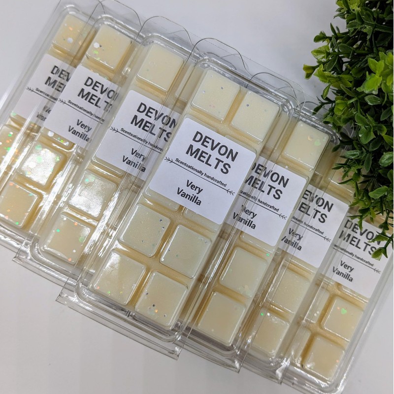 Devon Melts - Very Vanilla - Highly Scented 100% Soy
