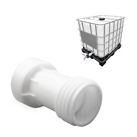 IBC Tank Zubehör,Grobgewinde IBC Verlängerung,IBC Container Zubehör,IBC Adapter S60x6 Verlängerung Distanzstück,Distanzstück Verlängerung,Für IBC Tank,Wassertank,Regenfass,Tonnageventile