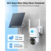 MaxiViz 4G LTE Outdoor Solar Powered Cellular Security Camera Wireless,