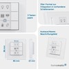 Homematic IP 142308A0 6-button wall switch