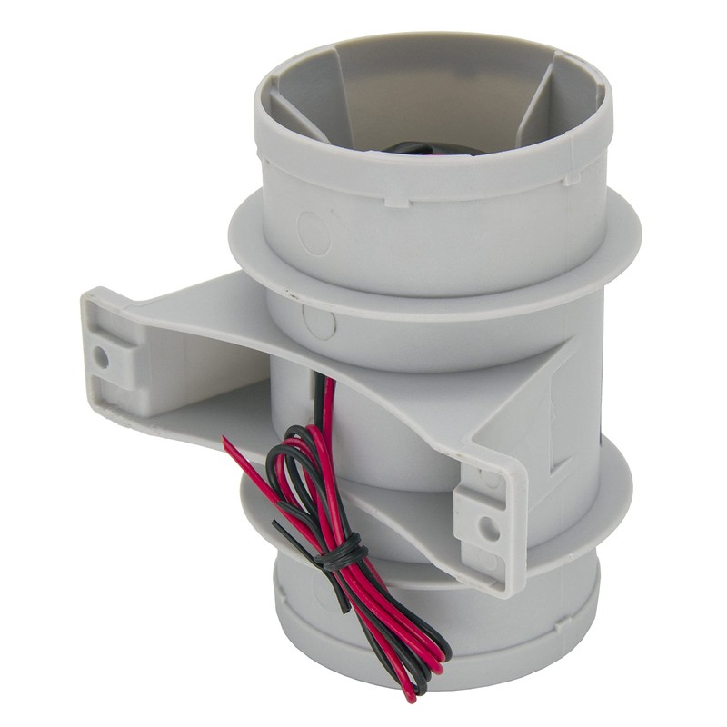 Inline Blower，3 Inch Bilge Blower 12V 4A Marine Bilge Blower