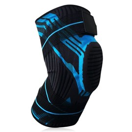 Viexpand Kniebandage für Männer/Damen,Rutschfeste Atmungsaktiv Sport Kniebandage,Verstellbare Bandage KnieKniebandage Kraftsport,Patellasehnen Knee Strap,Knieschmerzen Lindern, Outdoor Sportarten(M)