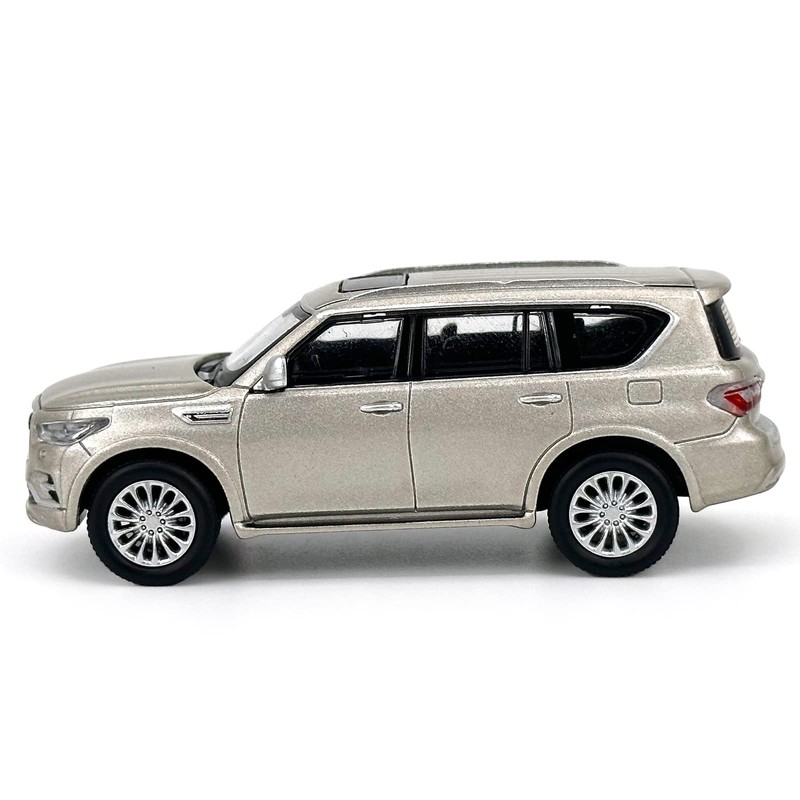 Paudi Model 1/64 Infiniti 2020 QX80 Collection Complete Gold Minicar