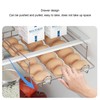 Refrigerator Egg Rack Stainless Steel Drawer Type Egg Storage Container