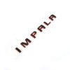 Yoaoo 1x OEM Black Impala Nameplate Emblem 3D Logo Letters