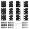 EUZUXU Pack of 12 Folding Hinges 44 mm x 32