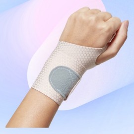 Sweat-Wicking Slim Badminton Wrist Fitness Band Strap Golf Pink 2ea