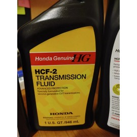 Honda 5 QTS GENUINE OEM HONDA HCF-2 CVT FLUID WITH DRAIN GASKET 08200-HCF2 NEW 2nd Gen