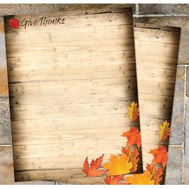 Great Papers! Give Thanks Letterhead, Model:2019097