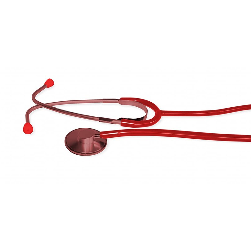Estetoscopio Adulto con Campana Simple Rojo