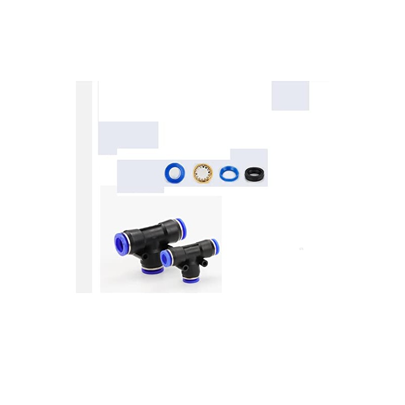 IQS Pneumatic T-Piece 6 mm Compressed Air Connector 3-Way Connector