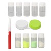 4 Colors Watch Fluorescent Powder Set Mixing Liquid Professional Watch
