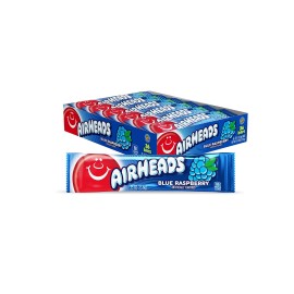 Airheads 36 Count Airheads Blue Raspberry Chocolate Candy Individually Wrapped Bars