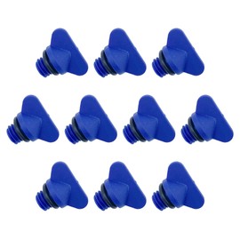 Mercruiser Manifold Engine Block Drain Plug Kit (Pack of 10) 22-806608A02 & 18-4226 (10)
