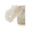 Snidel SHGG252205 Dot Tulle Pouch, IVR, Free size
